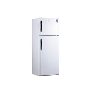 Refrigerator-and-Freezer-14ft-Defrost-upside-Freezer-White-steel-house