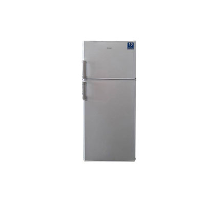 Refrigerator-and-Freezer-14ft-Defrost-upside-Freezer-silver-steel-house