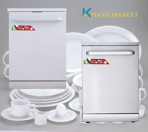 ماشین ظرفشویی کرال مدل DS-15069 رنگ سفید